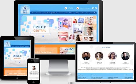 Web design คลินิคทำฟัน จัดฟัน พัทยา Your alt text here