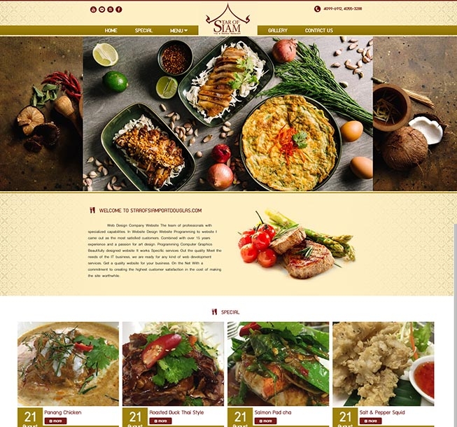 รับทำการตลาดออนไลน์เว็บไซต์ร้านอาหาร,รับทำเว็บไซต์ราคาถูกร้านอาหารต่างประเทศออสเตรเรีย